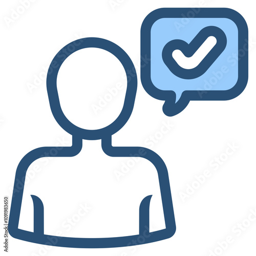 agree opinion icon