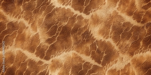 Intricate Patterns of Fur and Veins Intertwining in a Tan and Brown Hues photo