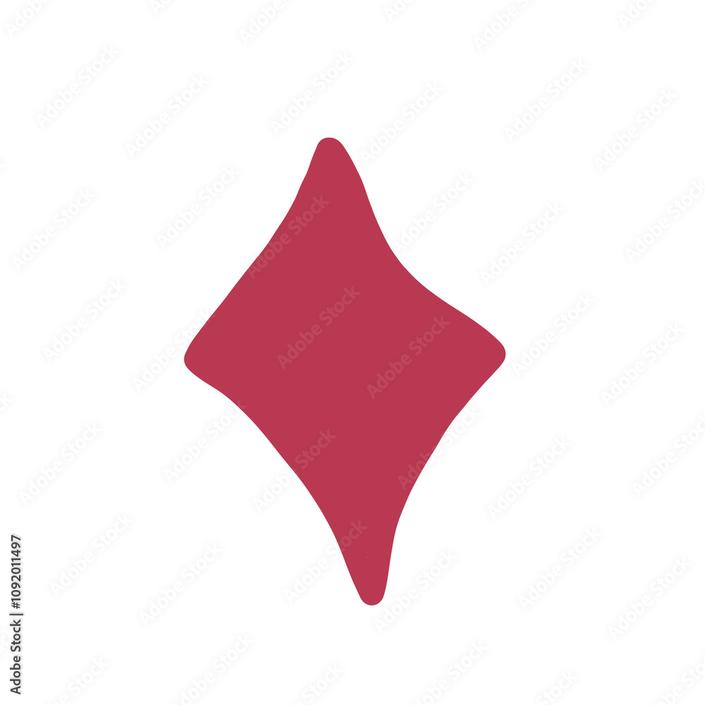 Obraz premium red paper clip