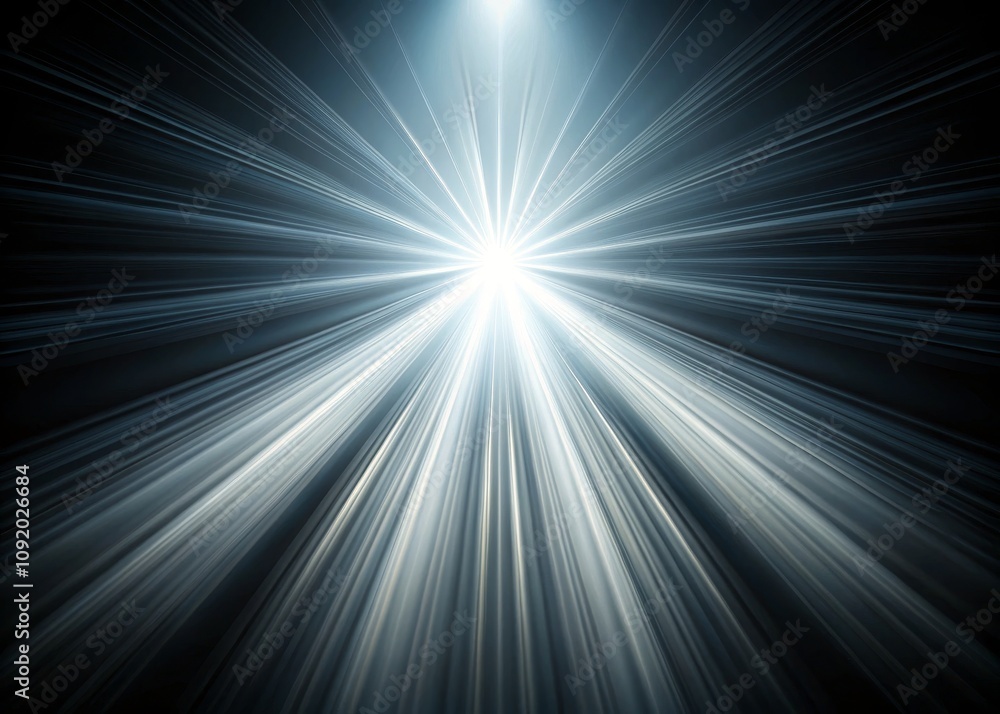 Abstract White Light Rays Illuminating a Dark Background for Creative Designs and Visuals Abstract White Light Rays Illuminating a Dark Background for Creative Designs and Visuals