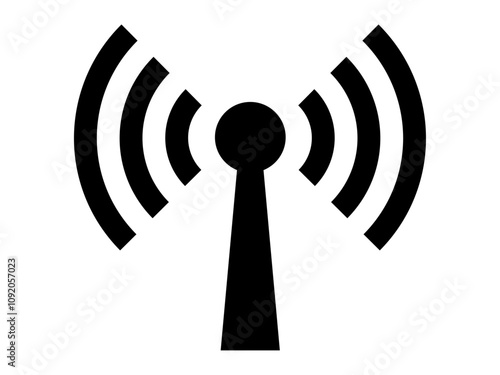 電波アイコン（通信・アンテナのマーク）