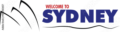 welcome to sydney lettering