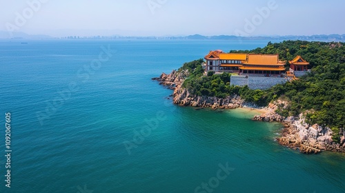 Putuoshan Island, serene Buddhist retreat with stunning coastal views photo