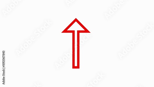 Up arrow animation on black background. arrows motion graphic design going up down and reverse changing speed. Free Download Up arrow animation on black background. arrows motion graphic design going up down and reverse changing speed. - GFXLoad