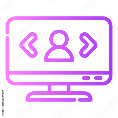 recruit Gradient icon
