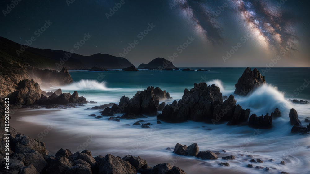 Obraz premium Celestial Seascape