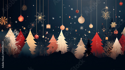 Christmas card design