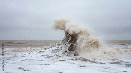 Ocean's Fury: A powerful wa...