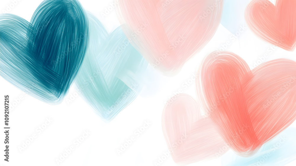 Love-themed wallpaper art featuring hearts creative abstract design romantic atmosphere digital artwork whimsical concept for valentine's day Love-themed wallpaper art featuring hearts creative abstract design romantic atmosphere digital artwork whimsical concept for valentine's day