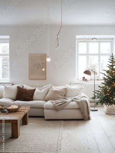 Minimalist Living Room Deco...