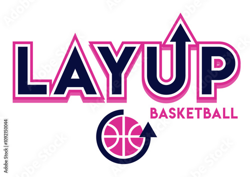 BASKETBALL LAYUP LOGO
