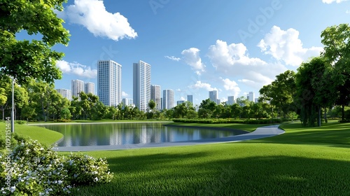 Renewable Energy Tech Innovation   Sleek Solar Power Systems and Futuristic Solar Power Plant in Sprawling Cityscape