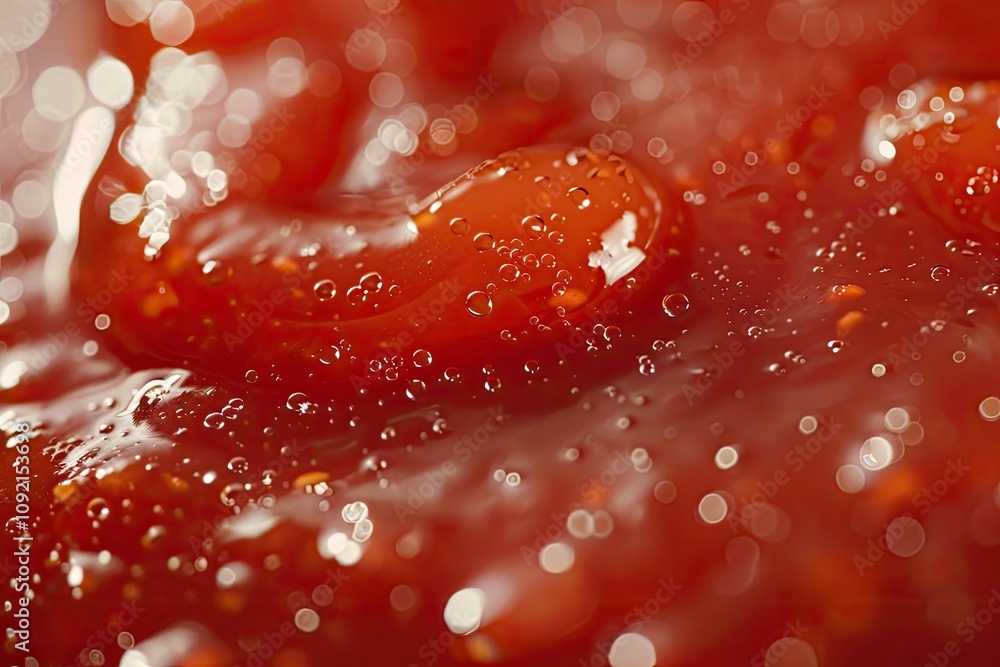 Close-up photo of red sauce. Perfect for food, cooking, and recipe websites, blogs, or social media. Close-up photo of red sauce. Perfect for food, cooking, and recipe websites, blogs, or social media.