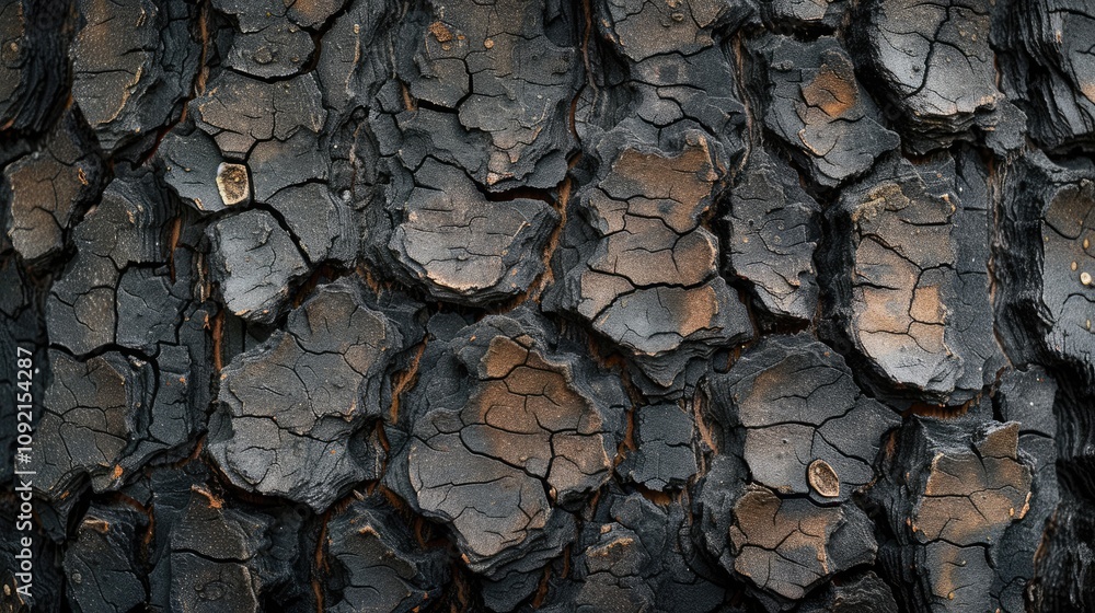 Cracked bark of a tree, weathered and rough. A close-up photo of the tree's bark, ideal for backgrounds or textures. Cracked bark of a tree, weathered and rough. A close-up photo of the tree's bark, ideal for backgrounds or textures.