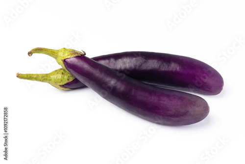 Wallpaper Mural Eggplant isolated on white background Torontodigital.ca