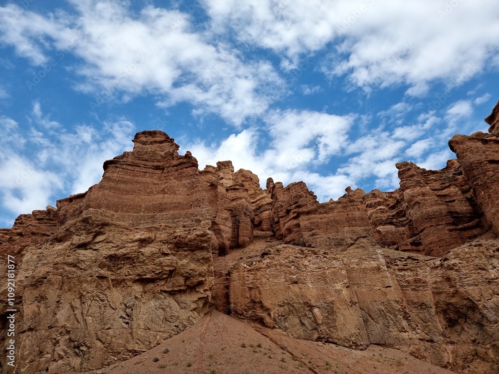 Red rock canyon. Beautiful view of the mountains.
Red rock canyon. Beautiful view of the mountains.