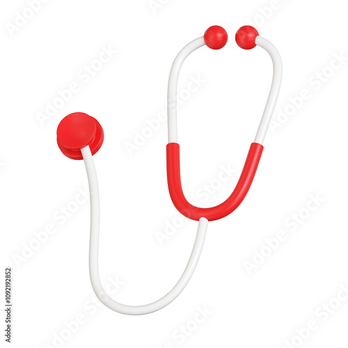Stethoscope 3d icon
