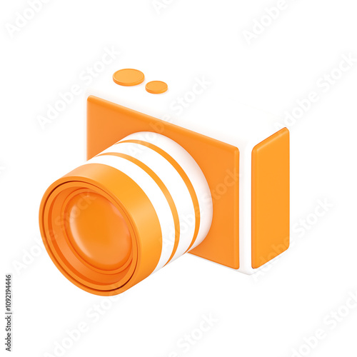 Camera 3d icon