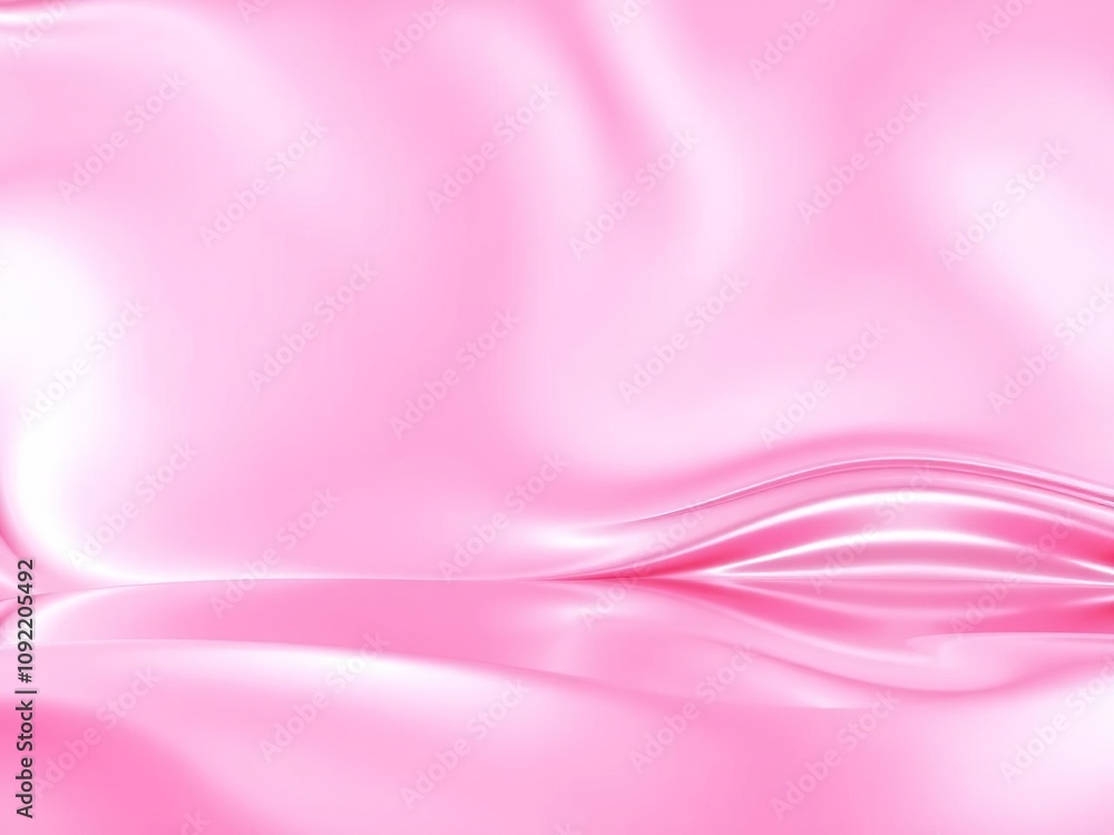 Fototapeta premium Abstract pink and white metallic color scheme with a subtle chrome finish, pink, futuristic technology, white