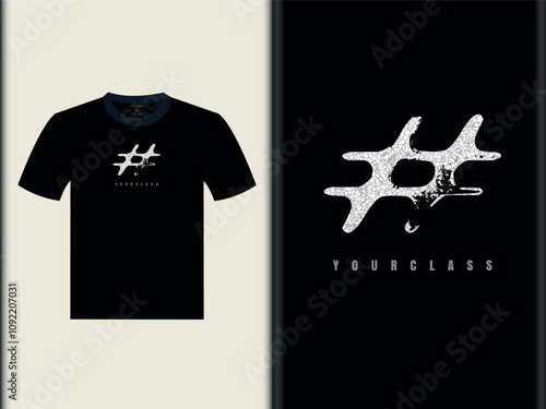 Hashtag Your Class vector Design