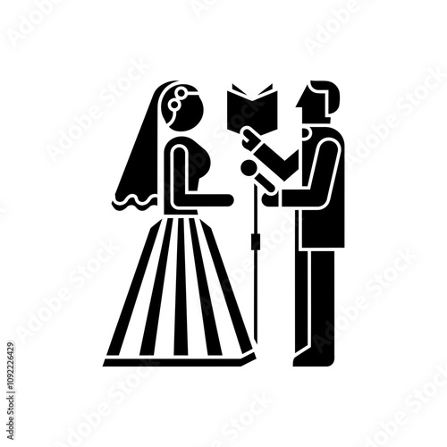 Wedding Ceremony Vows Icon