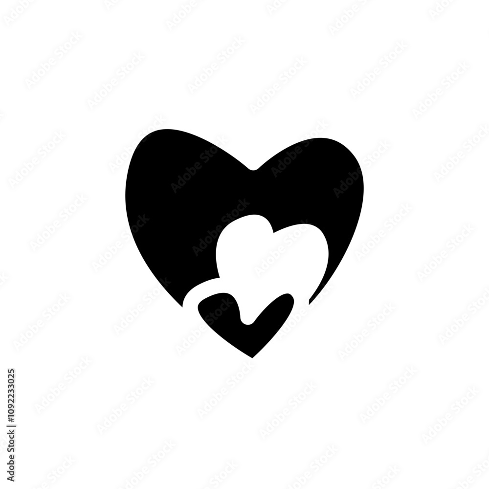 Obraz premium Share the Love icon