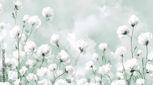 digital technology cotton texture poster background