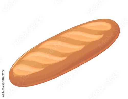 フランスパンのイラスト