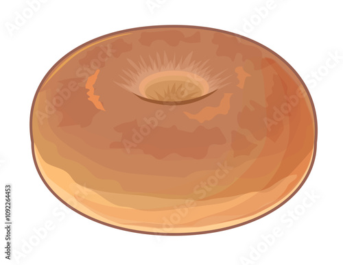 ベーグルのイラスト