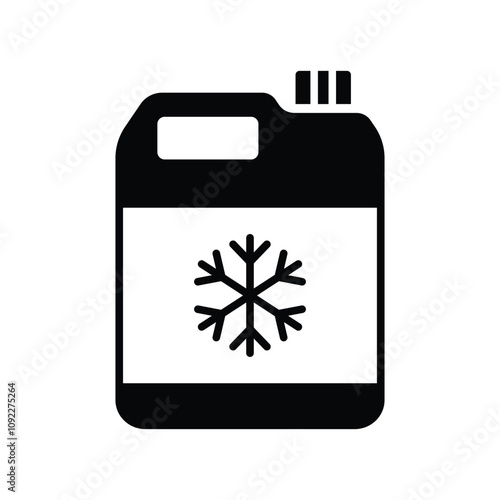 engine coolant icon vector design template simple and clean