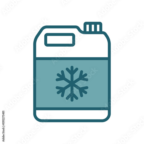 engine coolant icon vector design template simple and clean