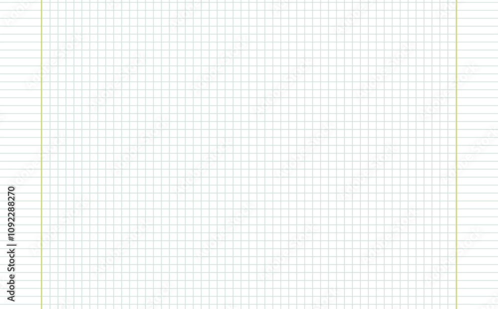 Graph paper. Printable squared grid paper with color horizontal lines. Geometric background for school, textures, notebook, diary. Realistic lined paper blank size reversal A5. Graph paper. Printable squared grid paper with color horizontal lines. Geometric background for school, textures, notebook, diary. Realistic lined paper blank size reversal A5.