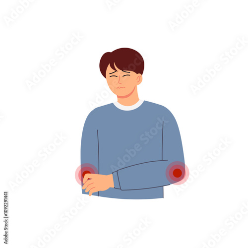 Autoimmune Disorder Symptoms in Man Joint Pain