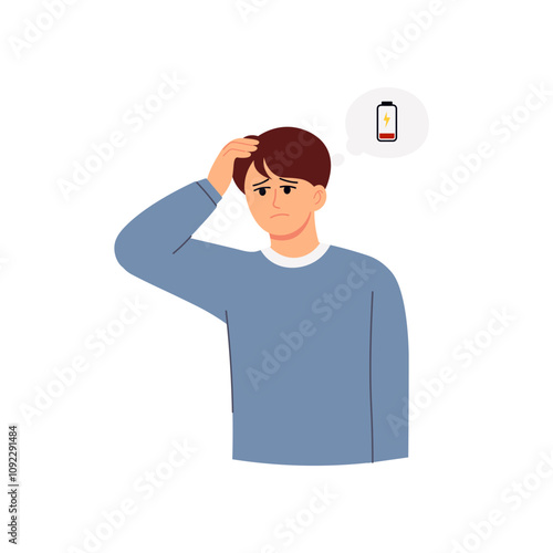 Autoimmune Disorder Symptoms in Man Fatigue