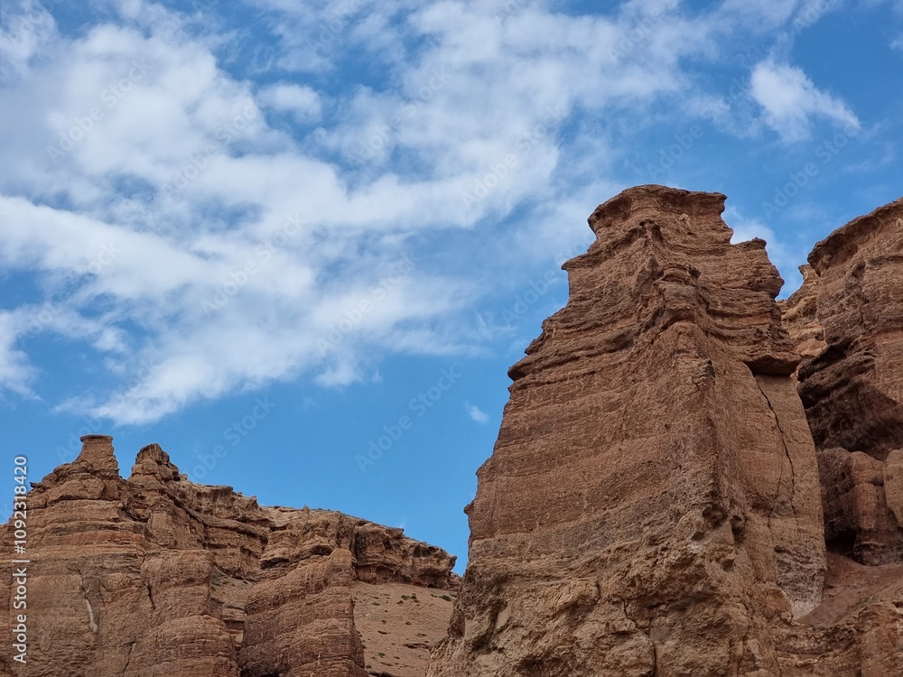 Fototapeta premium View of beautiful canyons in sunny day