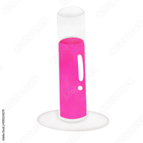 Cylinder on white 