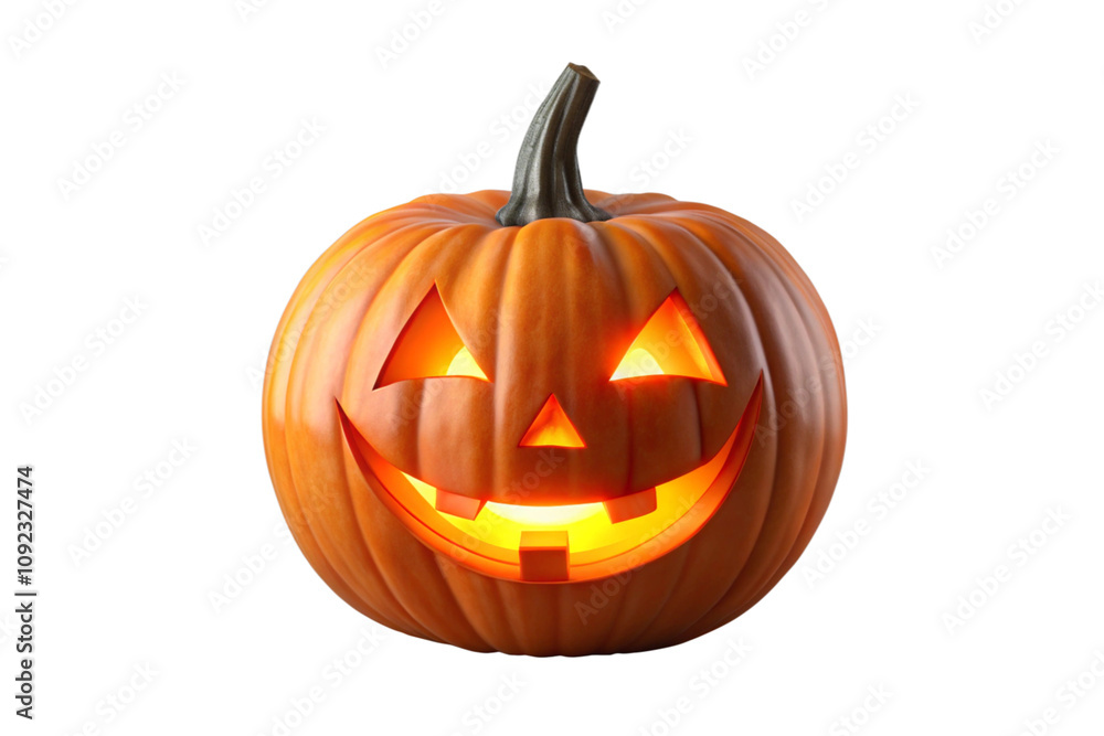 jack o lantern isolated on a transparent background, generative ai jack o lantern isolated on a transparent background, generative ai