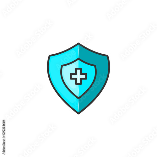 Free Download Health Insurance icon on white background. Medical icon concept. - GFXLoad