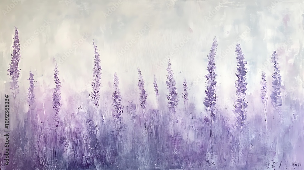 Lavender fields in bloom scenic nature landscape abstract art soft pastel colors tranquil environment modern aesthetic Lavender fields in bloom scenic nature landscape abstract art soft pastel colors tranquil environment modern aesthetic