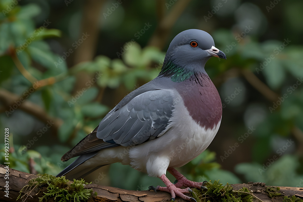 Fototapeta premium The History of Pigeons: From Messengers to Pets