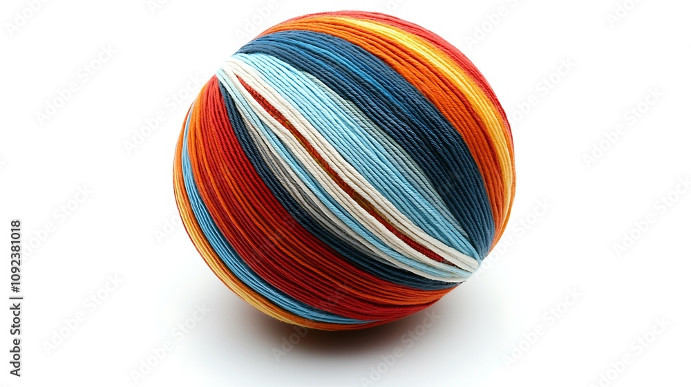 Fototapeta premium Colorful Ball of Yarn