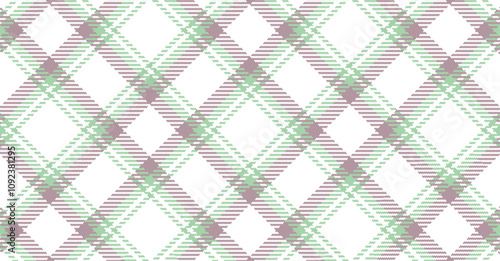 Vector checkered pattern. Tartan, textured seamless twill for flannel shirts, duvet covers, other autumn winter textile mills. Vector Format