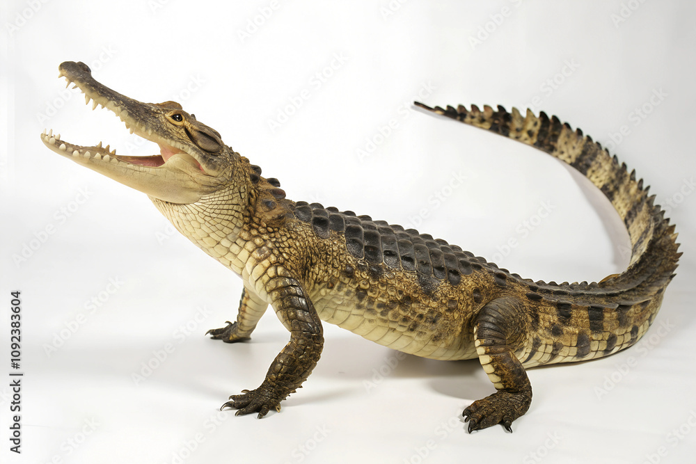 Fototapeta premium Close Up Crocodile. 