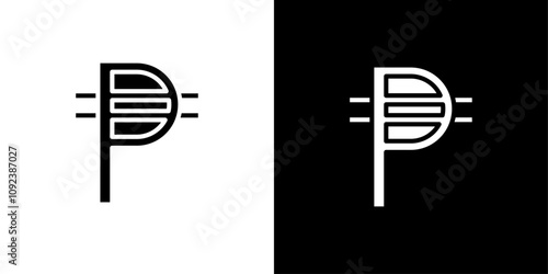 Cuba peso icon Art design illustration