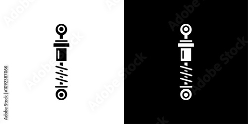 Damper icon Art design illustration