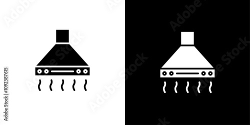 Extractor Hood icon Art design illustration