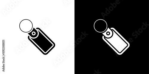 Key Chain Icon Art design illustration