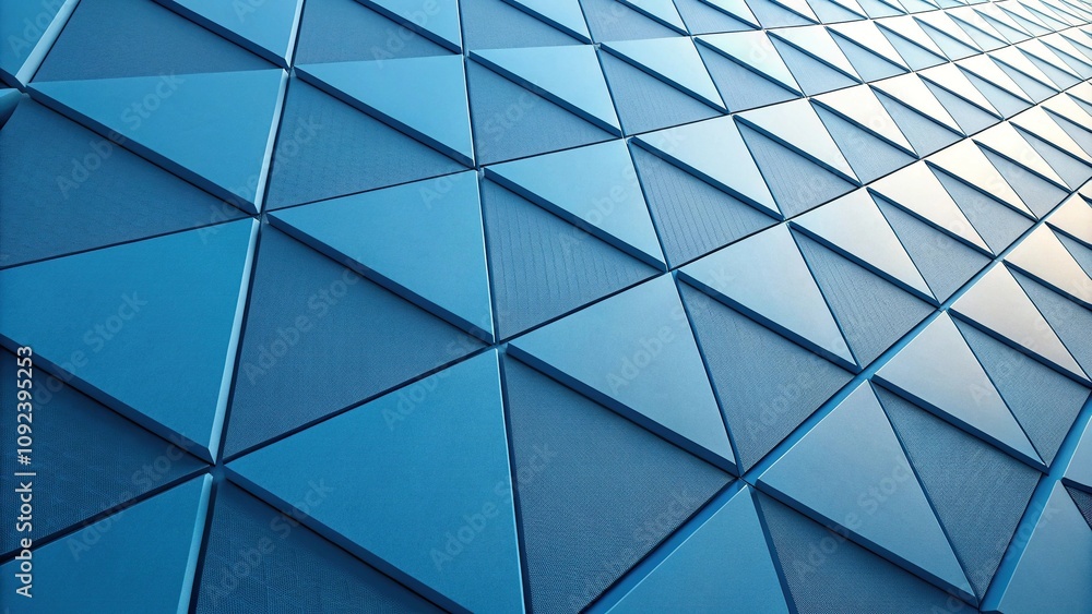 Abstract blue background with layered triangles and rectangles in a geometric pattern, abstract colors, blue color scheme Abstract blue background with layered triangles and rectangles in a geometric pattern, abstract colors, blue color scheme