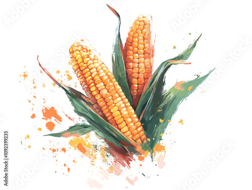 a corn on the cob