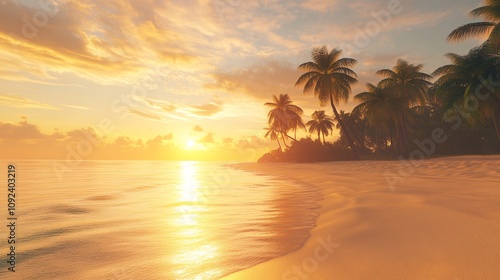 Tropical sunset
